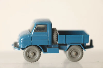 Wiking H0 1:87 482 alter Unimog 411 Chassis durchbrochen azurblau (147622) - Bild 1 von 3