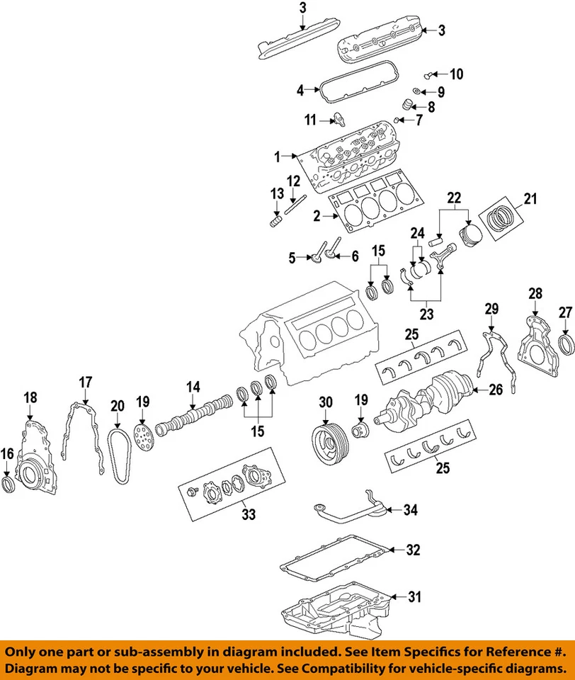 Cadillac GM OEM 09-11 CTS-Engine Crankshaft Crank 12603616 Foto 1 de 1