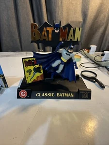 Classic BATMAN Diorama Display With Batmobile treasure hunt hot wheel - Picture 1 of 12
