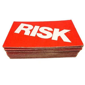 Vintage Risk Board Game 1980 Risk Cards 44 Complete Replacement Parts - Picture 1 of 5