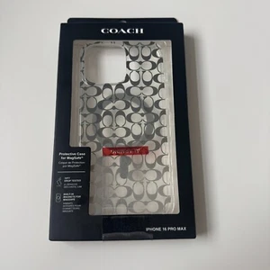 Coque de Protection Coach avec Magsafe pour iPhone 16 Pro MaX Coque de Protection - Photo 1 sur 9