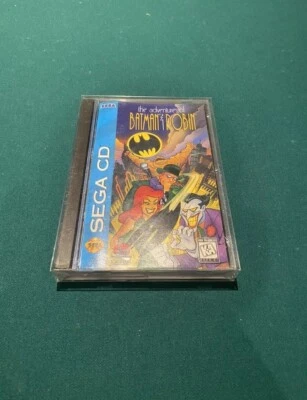 Adventures of Batman & Robin (Sega CD, 1995) CIB , Registration CLEAN - Image 1 of 4