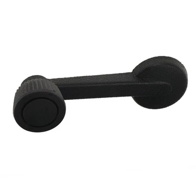 Manivela de ventana VW refrigerada por aire 1968-1979 negro aspecto estrecho 111837581J Foto 1 de 4