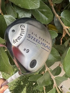 Polished Womens Callaway Big Bertha Steelhead III 9 wood ladies Golf Club - Picture 1 of 8