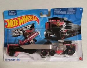 Hot Wheels Super Rigs Sky Show Rig Red Fire Patrol - Picture 1 of 10