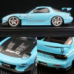 *SUPER SELTEN* Zündmodell 1/18 Mazda RX-7 (FD3S) RE Amemiya hellblau JDM - Bild 1 von 7