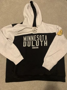 UMD BULLDOGS Hockey Hoodie NCHC NCAA CCM XL - Picture 1 of 11