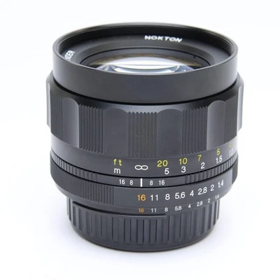 Voigtlander NOKTON 58mm F/1.4 SL II N (para montagem Nikon F) -Quase em perfeito estado - #244 - Imagem 1 de 4