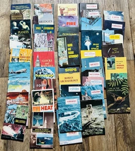 Vintage Science Series Science Program Sticker Books LOT OF 43 - Picture 1 of 5