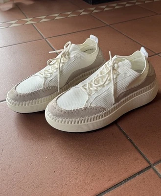 Marc’O Polo Sneaker, Damenschuhe, Gr. 40, weiß/beige, Modell Thea, wie NEU - Bild 1 von 4