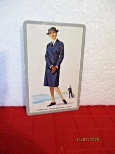 1964 Golden Fleece Swap Card  #34 Women's Royal Australian Naval Service - Picture 1 of 3