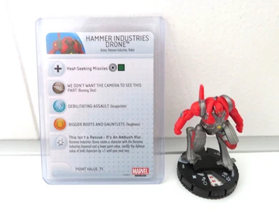 Heroclix Hammer Industries Drone 005 Common Invincible Iron Man Brand New - Image 1 of 2