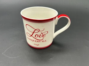 Vintage Virgil Quote Love Conquers All, Two’s Company - Picture 1 of 8