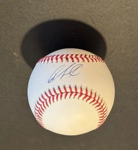 JAZZ CHISHOLM JR. NEW YORK YANKEES SIGNED MAJOR LEAGUE BASEBALL BECKETT BAS - Picture 1 of 2