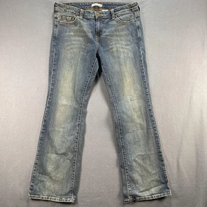 Levis 545 Jeans Womens 12M Blue Bootcut Low Boot Cut Stretch Denim Classic - Picture 1 of 12