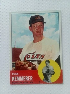 1963 Topps Baseball - #338 Russ Kemmerer - Imagen 1 de 2