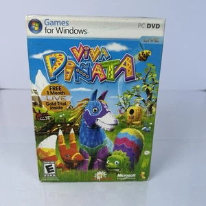 Viva Pinata Game For Pc Dvd Windows Microsoft Sealed 2007 Sleeve Cover Included - Picture 1 of 10