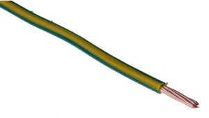 Przewód instalacyjny, 6491X, H07V-R, 6 mm² CSA , 750 V, kolor: Zielony/Żółty - Picture 1 of 1