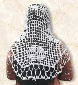 Velo iglesia crochet, Mantilla Velo Blanco Para La Iglesia - Imagen 1 de 2
