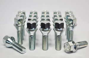 20 pernos de rueda de aleación extendida M12 x 1,5 hilo de 30 mm, - Imagen 1 de 2