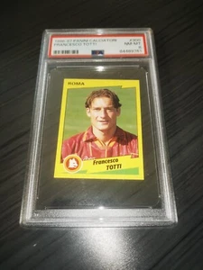 Francesco Totti 1996/97 AS Roma Panini Calciatori Sticker PSA 8 #300 - Picture 1 of 2