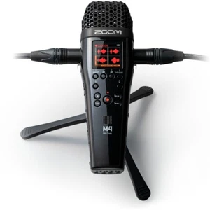 Zoom M4 MicTrak Handheld Stereo Microphone 4-Track Recorder with Timecode Gen - Picture 1 of 20