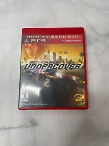 Need For Speed Undercover PS3 (PlayStation 3, 2008) CIB Complete w/manual Tested