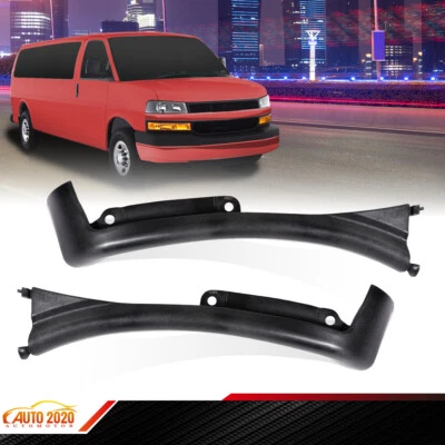 Fit For 96-23 GMC Savana 3500 2500 96-14 Savana 1500 Front Lower Fender Trim Set - Image 1 of 4