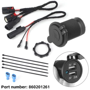 Fit for Ski-Doo REV Gen4 Vehicle New Ski-Doo USB Plug with Dual Ports 860201261 - Picture 1 of 12