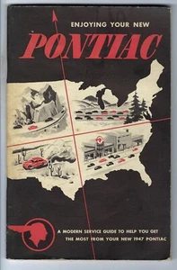 1947 Pontiac Owner's Manual. Original. - Imagen 1 de 2
