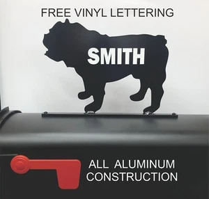 ENGLISH BULLDOG MAILBOX TOPPER MB13 - Picture 1 of 5