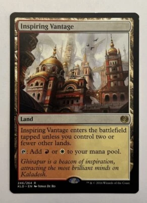 Inspiring Vantage - #246- MTG- Kaladesh KLD-Regular-LP - Image 1 of 2