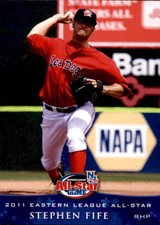 2011 Eastern League All-Stars Eastern Division Grandstand #10 Stephen Fife Card
