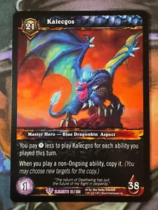 World of Warcraft TCG Elements 21/220 Kalecgos - Picture 1 of 2