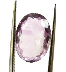 6,10 Karat natürlicher lila Amethyst loser Edelstein Stein oval geschnitten Brasilien Stein-10676 - Bild 1 von 2