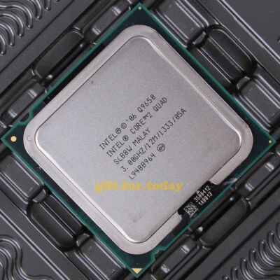 Intel  Core 2 Quad Q9650 3GHz Socket Lga 775 CPU Processor 1333 MHz 95W - Image 1 of 4