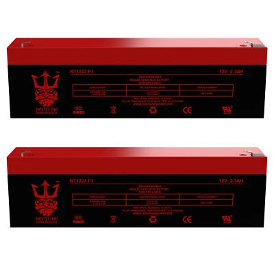 Batería Recargable de Repuesto Neptune 12V 2.3Ah (2) Pack Foto 1 de 4