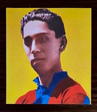 1974 Paulino Alcantara Graficas Excelsior Barcelona Card Sticker Filipino Goat