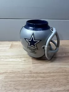 Vtg 1992 Dallas Cowboys Helmet Team Mug NFL Football Super Bowl XXVII Can Cooler - Picture 1 of 9