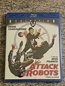 Attack of the Robots (Blu-ray, Redemption, 1966 Jess Franco Horror Sci-Fi) NEW - Imagen 1 de 2