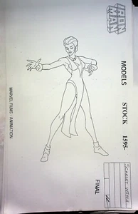 Iron Man: La Serie Animada 1994 Estudio de Producción Modelo Copia Pack 64 Páginas - Imagen 1 de 11