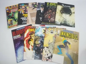 Lot of 11 random comics, Justice League, bloodshot, Lost squad Burglar Bill - Picture 1 of 12