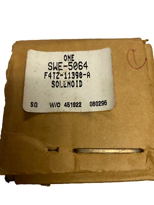 Starter Solenoid-VIN: F, DIESEL SWE5064 Ford same as ACDelco F917 made in Japan - Image 1 of 4