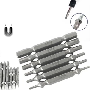 SCREWDRIVER SECURITY BIT SET TAMPERPROOF HEX KEY SPANNER HEX PH SL S2 65MM LONG - Picture 1 of 16