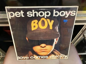 Pet Shop Boys Love Comes Quickly [Mastermix] 12" single EMI America 1986 SEALED - Foto 1 di 2
