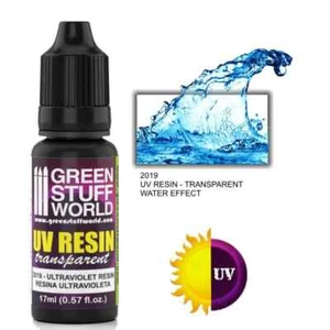 Green Stuff World UV Resin Transparent - 17ml New - Picture 1 of 1