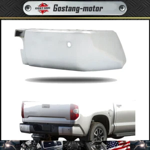 For 2014-2017 Toyota Tundra Rear Bumper End W/ Hole Chrome RH Passenger Side - Picture 1 of 14