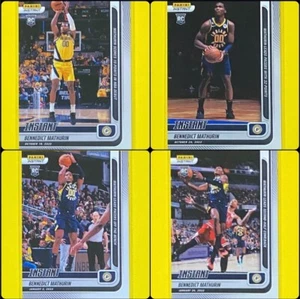 (4) 2022-23 Panini Instant Bennedict Mathurin ROOKIE CARDS SP #6 #22 #78 #96 RC - Picture 1 of 9