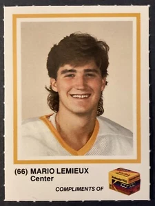 MARIO LEMIEUX 1986 Penguins kodak Rookie Card MINT. Dead centered. HTF - Picture 1 of 2