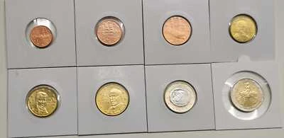 Grèce 1 Cent À 2 Euros Set De Monnaies De Cours (Choisissez Entre: 2002-2025) - Photo 1/2